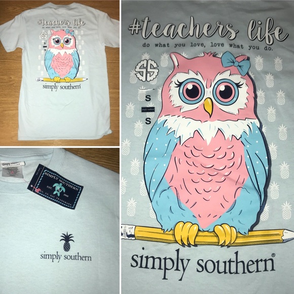 simply southern teachers life shirt